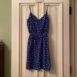 Blue Floral Size M Soprano Dress